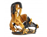 Wiązania snowboardowe NIDECKER FLOW NX2 Hybrid Pomarańczowe 2026