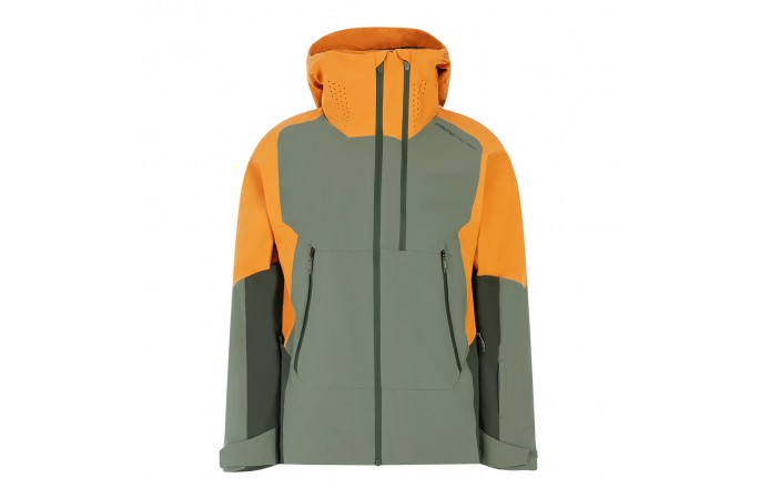 Kurtka PROTEST PrtThrow Zielona Pomarańczowa