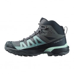 Buty trekkingowe SALOMON X Ultra 360 MID GTX Turkusowe