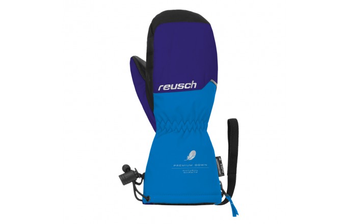 Rękawice dziecięce REUSCH Jerry Down R-TEX XT Mitten Niebieskie