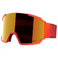 Gogle SALOMON S/View 3 ML Czerwone
