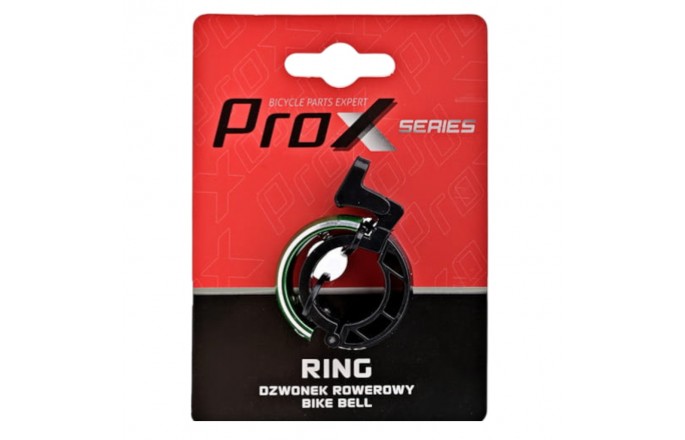 Dzwonek rowerowy PROX Ring S01 Limonka