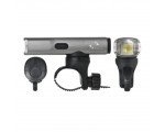 Lampka przednia PROX Nova Pro 1600Lm USB-C Szara
