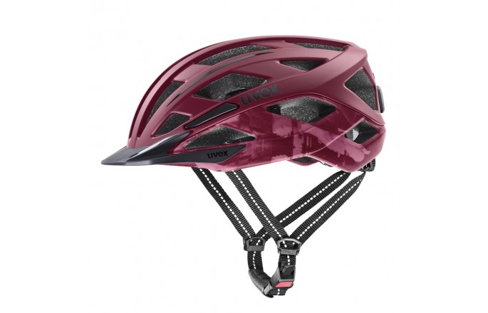 Kask rowerowy UVEX City I-vo 2 Bordowy