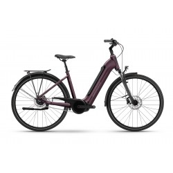 Rower elektryczny WINORA Tria N5 Low Fioletowy 625Wh 28"