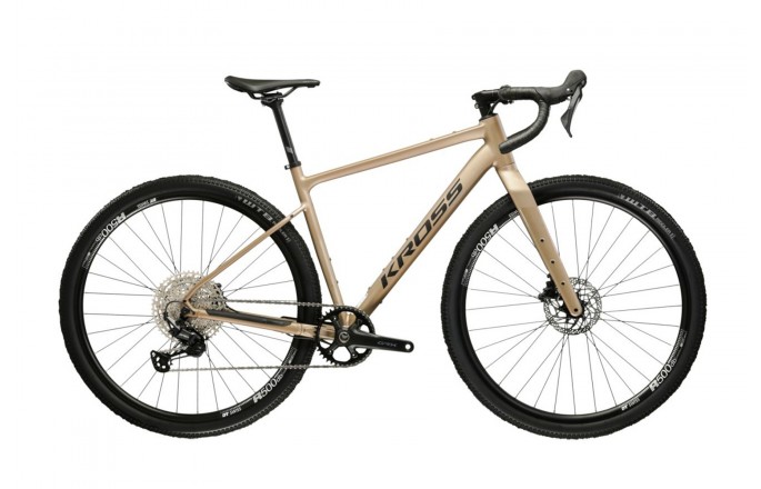 Rower gravel KROSS Esker 5.0 U GRX Brązowy 28"