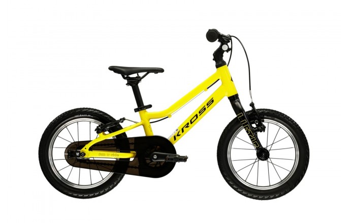 Rower dziecięcy KROSS Liftie 14 Żółty 14"