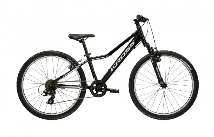 Rower górski MTB KROSS Lea JR Czarny 24"