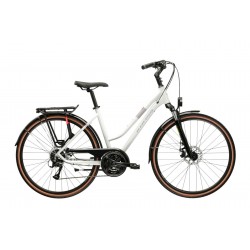 Rower trekkingowy KROSS Trans 3.0 Ult.ra Biały Holo 28"