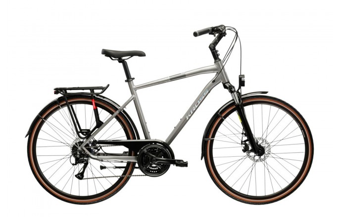 Rower trekkingowy KROSS Trans 3.0 Ult.ra Srebrny Holo 28"