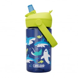 Butelka tritanowa CAMELBAK Thrive Flip Straw Kids Rekiny 400ml
