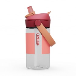 Butelka tritanowa CAMELBAK Thrive Flip Straw Kids Czerwona Koralowa 400ml
