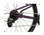 Rower dziecięcy KROSS Liftie 24 Fioletowy 24"