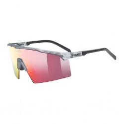 Okulary rowerowe UVEX Flowline Czerwone
