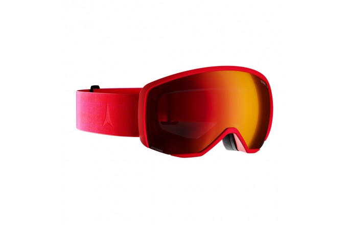 Gogle ATOMIC Revent M Stereo Czerwone