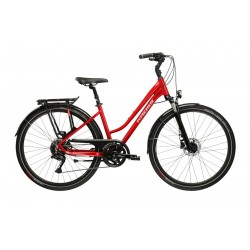 Rower trekkingowy KROSS Trans 5.0 D Czerwony 28"