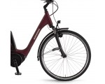 Rower elektryczny WINORA Tria N7eco Monotube Bordo 2021