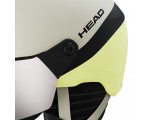 Kask narciarski HEAD Yuki Visor Limonkowy