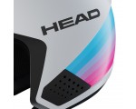 Kask HEAD Downforce JR VIS Biały