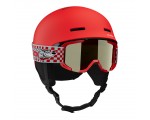 Kask narciarski SALOMON Player Combo Czerwony