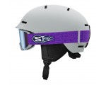 Kask narciarski SALOMON Player Combo Fioletowy