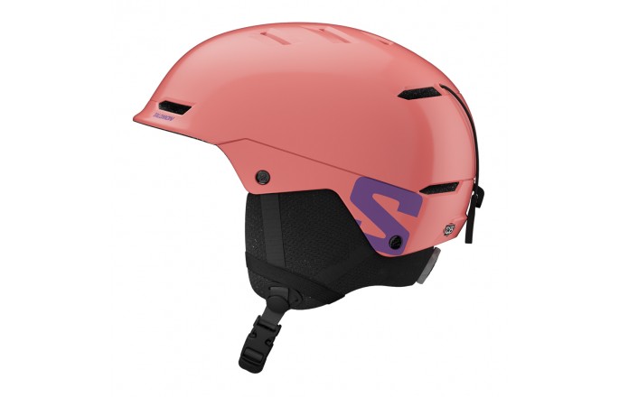 Kask narciarski SALOMON Husk Kids Koralowy