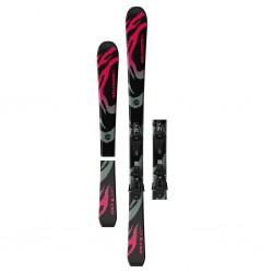 Narty SALOMON QST JR Black S + C5 GW 2027