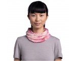 Bandana BUFF Merino Lightweight Digital Prints Różowa