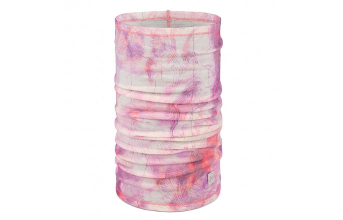 Bandana BUFF Merino Lightweight Digital Prints Różowa