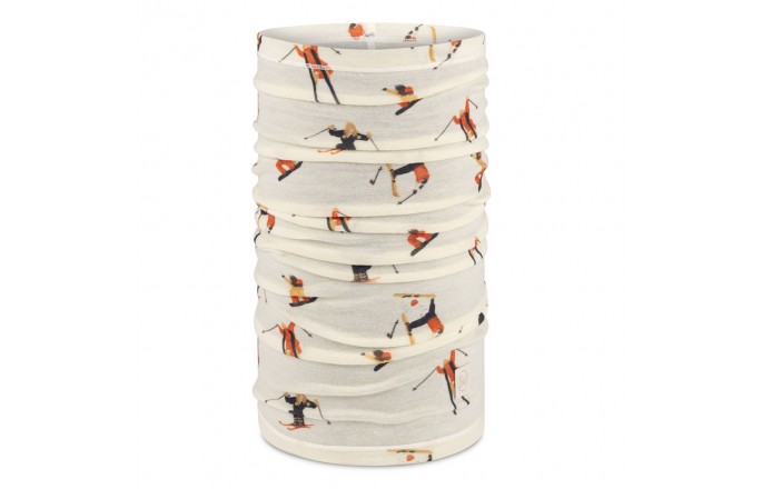 Bandana BUFF Merino Lightweight Digital Prints Beżowa