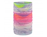 Bandana BUFF Merino Lightweight Digital Prints Liliowa