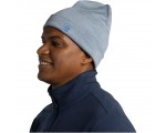 Czapka BUFF Merino Heavyweight Solid Niebieska