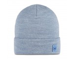 Czapka BUFF Merino Heavyweight Solid Niebieska