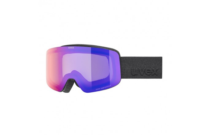Gogle narciarskie UVEX Pwdr FM Fioletowe