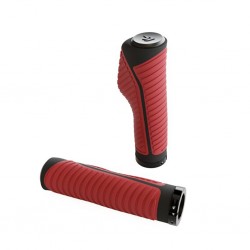 Chwyty rowerowe KROSS Semi Ergo Czerwone